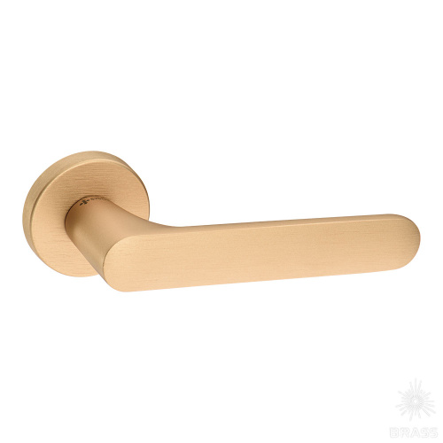 HA193RO12 ELX5 ELLIPSE Ручка дверная, брашированная латунь HA193RO12 ELX5 ELLIPSE Ручка дверная, брашированная латунь