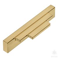 9429 0096 GB Ручка накладная, матовая латунь 96 мм