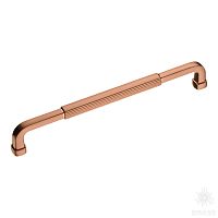 552-192-Copper Ручка скоба, матовая медь 192 мм