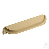 9156 0128 BB Ручка скоба, матовое золото 128 мм