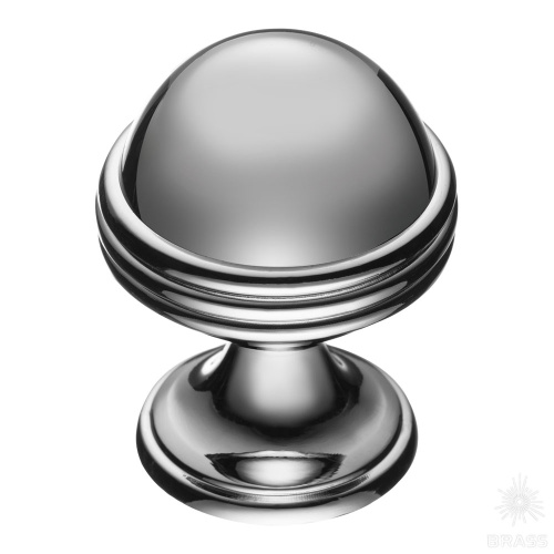 29-Chrome Ручка кнопка, глянцевый хром 29-Chrome Ручка кнопка, глянцевый хром