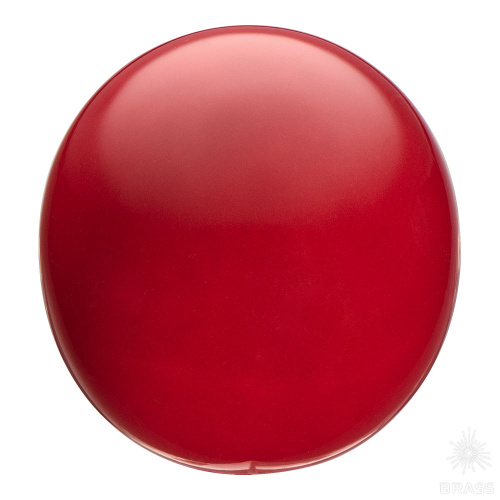 9823 T RED Ручка кнопка керамика, красный