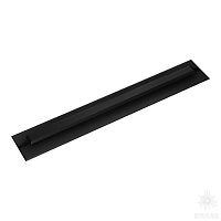 8020 0600 Matt Black Ручка скоба H-Line Beta, чёрный 256-256 мм