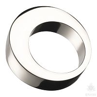 6530 0040 CR Ручка кольцо, глянцевый хром 16 мм