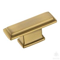 4104 016MP30 Ручка кнопка, состаренная латунь 16 мм