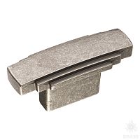 4215 0016 OSM Ручка кнопка, старое серебро16 мм