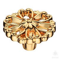 348025MP11 Ручка кнопка, глянцевое золото