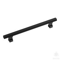 1074-160-Matt Black Ручка скоба, чёрный 160 мм