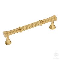 2202-61-128-053 Ручка скоба, матовое золото 128 мм