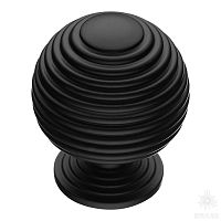 1930 0034 Big Matt Black Ручка кнопка, матовый чёрный