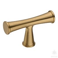 43-Champagne Gold Ручка кнопка, матовая латунь