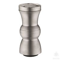 KAL-0001-0100-D34 Опора мебельная, сатиновый хром