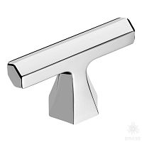 4108 001MP02 Ручка кнопка, глянцевый хром