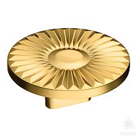 4193 016MP11 Ручка кнопка, глянцевое золото 16 мм