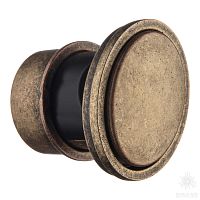1360 Antique Bronze Ручка кнопка, античная бронза