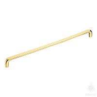 395-320-Gold Ручка скоба, глянцевое золото 320 мм