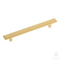 372160PC35 Ручка скоба, матовое золото 160 мм