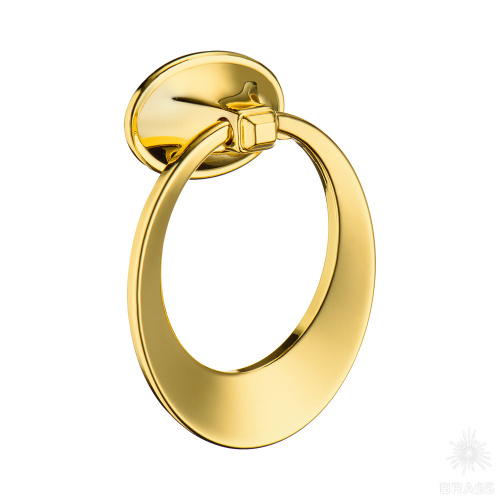 906-Gold Ручка кольцо, глянцевое золото 906-Gold Ручка кольцо, глянцевое золото