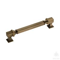 BU 015.160.04RASQ Ручка скоба, состаренная латунь 160 мм