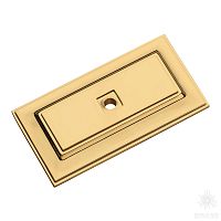 3041 0070 GL Подложка для мебельных ручек, глянцевое золото