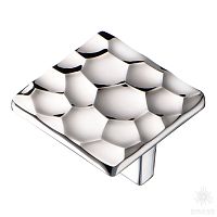 468032MP02 Ручка кнопка, глянцевый хром 32 мм