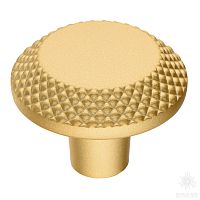 4102 001PC35 Ручка кнопка, матовое золото
