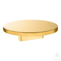 7207 0090 GL-GL Ручка кнопка, глянцевое золото 32 мм
