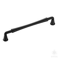 543-160-Matt Black Ручка скоба, чёрный 160 мм