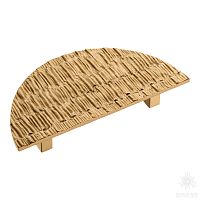 07611-007-R15 Ручка скоба, сатинированное золото 96 мм