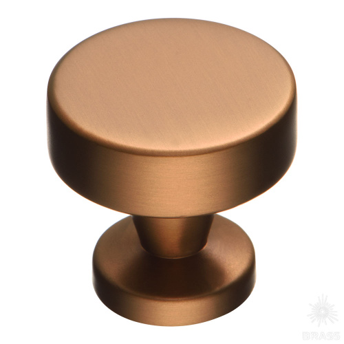 30-Bronze Ручка кнопка, бронза