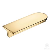 6807 0096 GL Ручка скоба, глянцевое золото 96 мм