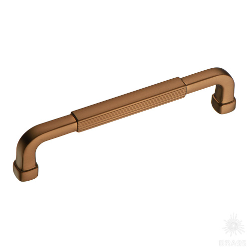552-128-Bronze Ручка скоба, бронза 128 мм