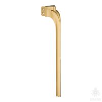 2399 0730 Gold Varak Опора мебельная CRUZ ELIT, матовое золото 730 мм