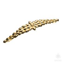 277-160-Gold Ручка скоба, глянцевое золото 160 мм