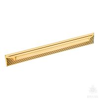 8050 0400 Gold Ручка скоба L-Line Beta, глянцевое золото 128-128 мм