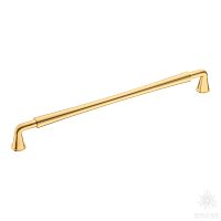 543-224-Matt Gold Ручка скоба, сатинированное золото 224 мм