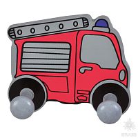 948A2 Вешалка деревянная, пожарная машина