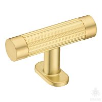6880-220 Ручка кнопка, матовое золото