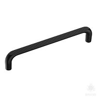 396-160-Matt Black Ручка скоба, чёрный 160 мм