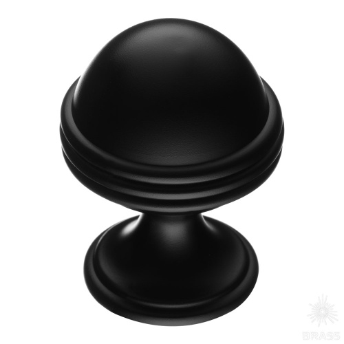 29-Matt Black Ручка кнопка, чёрный