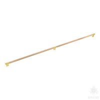 9401-217 Ручка рейлинг, дерево/матовое золото 480-480 мм