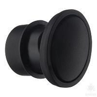 1360 Matt Black Ручка кнопка, чёрный