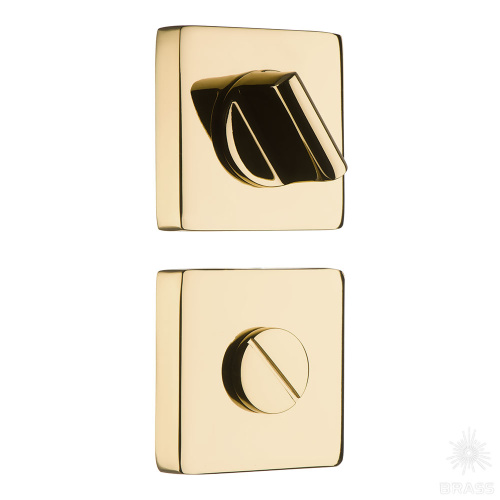 RO11W6 GL ROSET Накладка с поворотной кнопкой, глянцевое золото