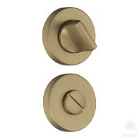 RO12W6 GB ROSET Накладка с поворотной кнопкой, матовая латунь