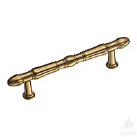 4467 0096 GL Ручка скоба современная классика, глянцевое золото 96 мм