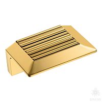 9060 0032 GL Ручка кнопка, глянцевое золото 32 мм