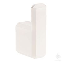 7106 010PC21 Крючок мебельный, белый