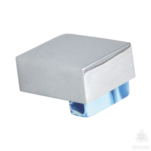 670AZX Ручка кнопка, пластик голубой 670AZX Ручка кнопка, пластик голубой