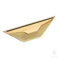 8060 0165 Gold Ручка скоба L-Line Gama, глянцевое золото 64 мм