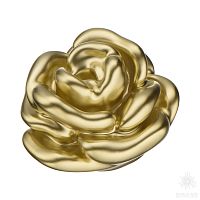 5215 К1G Ручка кнопка Роза композит, золото